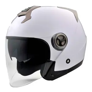 定制圆点ECE认可中国制造的双层遮阳板开脸头盔摩托车