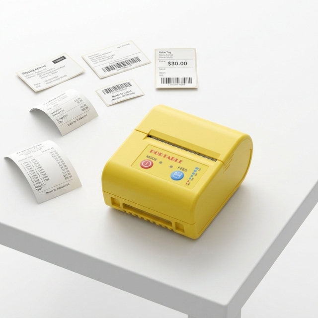 58mm  Imprimante Portable Thermique  Mini Thermal Label Receipt Bluetooth Printers for Mobile Phone Customization Available