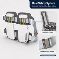 Appareil de décompression lombaire orthopédique Boan, pliable et réglable, cadre d'étirement dorsal, Classe I, durable, réutilisable, garantie 1 an
