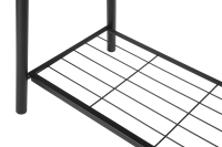 Barbecue à charbon de bois avec table frontale et cheminée