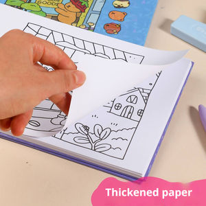 Nueva llegada personalizado A5 libro <span class=keywords><strong>para</strong></span> colorear <span class=keywords><strong>para</strong></span> niños 50 páginas dibujos animados Graffiti Digital impreso plegado folleto pintura - Product Image 5