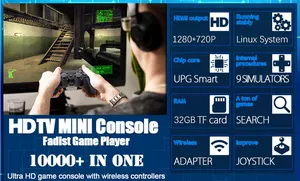 Tragbare Arcade Super Retro Mini SFC Konsole TV-Stick Gaming 4k Game Stick 4k 64