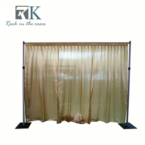 Wholesale Factory Pipe and Drape Wedding <b>Backdrop</b> <b>Stand</b> Portable Pipe and Drape Kit for Wedding Decoration - Product Image 1