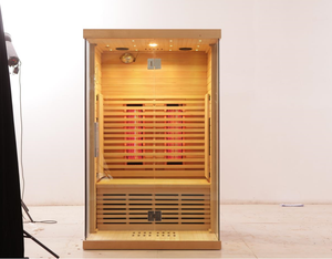 Dynamic Saunas Maxxus Toulouse 2-Person Modern Electric Far Infrared 6-Panel Sauna FM Radio <strong>CD</strong> Player Aux Port Apartments - Product Image 3