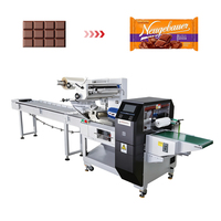 Machine d'emballage industrielle alimentaire SZ-280 entièrement automatique à commande servo horizontale multifonction pour sachets de film supérieur, 100 sachets/min