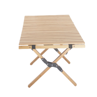 Beliebter Moderner Tragbarer Klapptisch Umweltfreundlicher Bambus Outdoor-Esstisch für Villa und Camping
