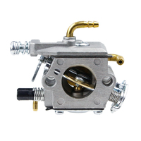 Carburateur pour tronçonneuse 2 temps 3800 4100 38cc 41cc, corps en aluminium, tubes de carburant en laiton, ressorts de réglage ajustables, pièces de rechange