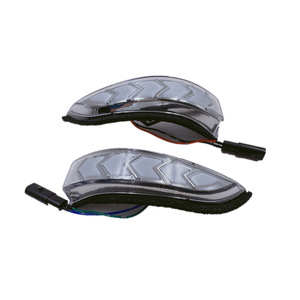 LED Sequential Turn Signals For Rearview <b>Mirrors</b> Water Resistant Modern Design Plastic <b>Rectangular</b> Shape - Product Image 3