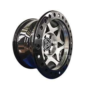 Jantes XL 4x4 6x139.7 Design concave 5x150 roue Offroad Beadlock 17 pouces pour Y60 Y61 Ford <span class=keywords><strong>Jeep</strong></span> <span class=keywords><strong>JK</strong></span> H2 Pickup Suv Beadlock roue - Product Image 3