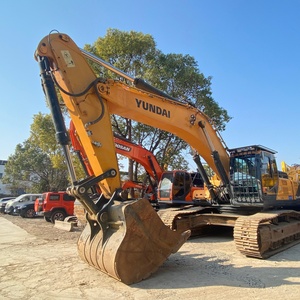 รถขุดไฮดรอลิกมือสอง Hyundai 520 9VS สภาพ 90% สีเดิมจากโรงงาน ใช้ในงานก่อสร้าง ขาย - Product Image 3