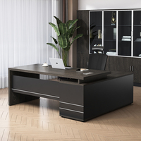 Bureau de Direction Moderne, Table Informatique de Bureau, Mobilier de Bureau