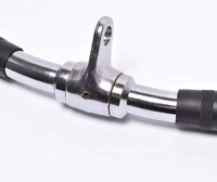 Poignées en acier pour triceps et biceps, accessoires de fitness multifonctionnels, accessoires de câble pour la salle de sport, barre de traction