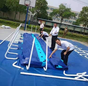 <span class=keywords><strong>Piscina</strong></span> Elevada Portátil <span class=keywords><strong>de</strong></span> PVC Grande, <span class=keywords><strong>Piscina</strong></span> <span class=keywords><strong>Rectangular</strong></span> con Marco Metálico en Venta - Product Image 4