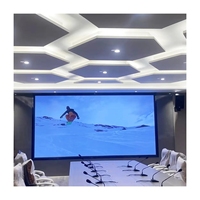 Écran LED d'intérieur 32 pouces avec options P0.9375/P1.25/P1.56/P1.875/P2.5, boîtier en aluminium moulé sous pression, animation d'ascenseur RVB 16 bits