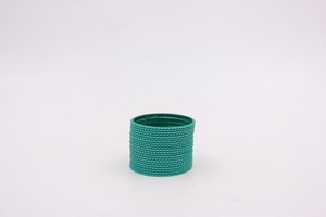 กำไลข้อมืออะลูมิเนียมแบบด้าน สีสันหลากหลาย ขนาด 94 98 เกจ สไตล์แฟชั่น - Product Image 3