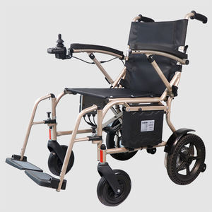 Fauteuil roulant de batterie au lithium léger pliable portatif fauteuil roulant électrique pliant motorisé pour les handicapés - Product Image 2