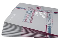 Prix usine Spot Uv A4 dossier de présentation personnalisé dossier de présentation papier papier dossier de présentation