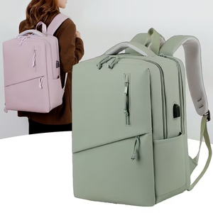 <span class=keywords><strong>2025</strong></span> unisex không thấm nước công suất lớn USB Nylon học sinh Túi du lịch biểu tượng tùy chỉnh kinh doanh máy tính xách tay Ba lô Mochila - Product Image 4