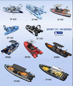 <strong>Norway</strong> Designed 4.8m Rigid Aluminum Hull Inflatable Rib Boat 480 With CE Certificate - Product Image 3