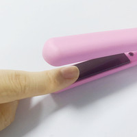 Vente en gros pour Chi Mini 2-en-1 Fer à lisser électrique à écran LED de petite taille pour usage extérieur d'hôtel de ménage