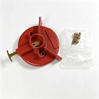 Rotor de distributeur d'allumage OEM 19102-62030 en laiton rouge avec vis de fixation – Pièces de moteur automobile pour berlines japonaises