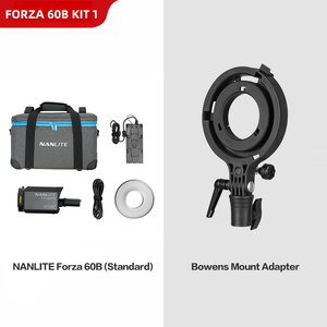 <span class=keywords><strong>60B</strong></span> <span class=keywords><strong>Nanlite</strong></span> <span class=keywords><strong>Forza</strong></span> ไฟ LED 60W แบบ <span class=keywords><strong>Bi</strong></span>-<span class=keywords><strong>Color</strong></span> 2700K-6500K แสงไฟแสงไฟแฟลชสำหรับสตูดิโอระดับมืออาชีพ - Product Image 2