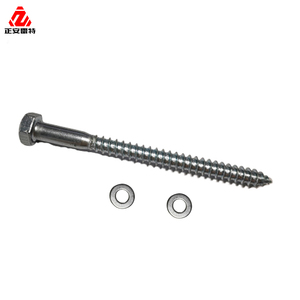 Zhenanleite Hex Head Self Tapping <b>Screw</b> Metric Coarse Thread Zinc Plated Carbon Steel Class 8.8 - Product Image 4