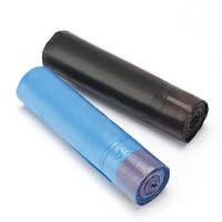 Sacs poubelles en plastique YC avec cordon de serrage, épais, colorés, perforés, avec poignées pour une utilisation quotidienne en cuisine