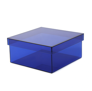 Caja de Exhibición Acrílica Transparente con Tapa, Estuche de Almacenamiento a Prueba de Polvo para Figuras de Acción, Modelos y Coleccionables - Product Image 1