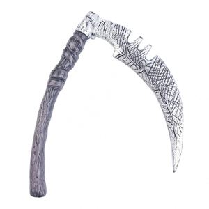 Guadaña de Plástico Portátil Estándar, Disfraz de Ceñíndolo, Accesorios para Fiesta de Halloween - Product Image 1