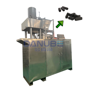 Machine automatique de fabrication de briquettes de charbon de bois sans fumée pour barbecue et chicha, à partir de coques de riz, de noix de coco et de poudre de charbon, haute efficacité - Product Image 1