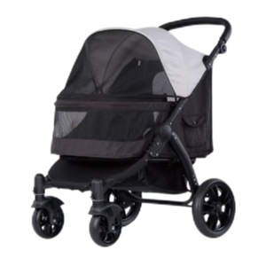 Vente en gros d'usine JXB <span class=keywords><strong>Poussette</strong></span> d'extérieur pliante pour animaux de compagnie <span class=keywords><strong>avec</strong></span> paysage haut et <span class=keywords><strong>marche</strong></span> facile <span class=keywords><strong>Poussette</strong></span> bébé en maille respirante - Product Image 1