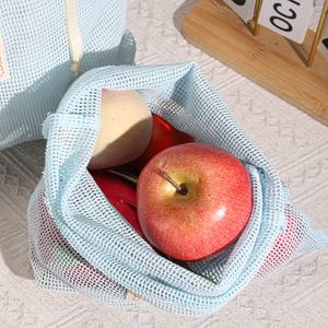 Bolsa con cordón de <span class=keywords><strong>malla</strong></span> de algodón con logotipo personalizado impreso con etiqueta tejida, jabón de vela reutilizable, producto para el cuidado de la piel, bolsa de <span class=keywords><strong>malla</strong></span> de embalaje - Product Image 4