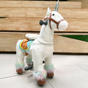 Mainan desain baru kuda pada roda zippy rider kaku latihan mekanik kuda - Product Image 6