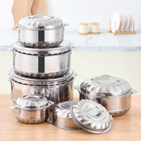Conteneurs Alimentaires Isothermes 1-10L en Acier Inoxydable, Ensemble de Casseroles de Vente en Gros pour Stockage et Maintien au Chaud