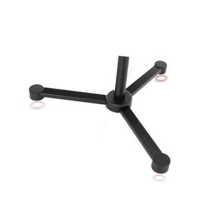 K M 24471 Floor Standing <b>Speaker</b> <b>Stand</b> Metal Monitor Support Mount - Product Image 1