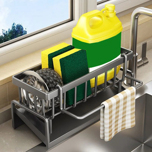 <span class=keywords><strong>Porta</strong></span>-scarichi lavello da cucina Organizer ABS lavello lavello in plastica portasapone spugna <span class=keywords><strong>porta</strong></span> <span class=keywords><strong>asciugamani</strong></span> <span class=keywords><strong>cestino</strong></span> filtro - Product Image 1