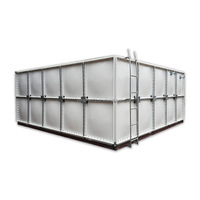 Panneaux composites en fibre de verre assemblés, réservoir d'eau modulaire en FRP, réservoir d'eau en FRP