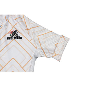 Oem Odm Cycle <span class=keywords><strong>Jersey</strong></span> Korte Mouw Heren Fietskleding Biker Kleding Fabriek - Product Image 3