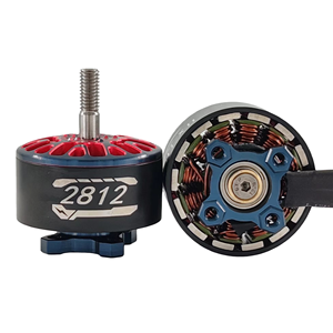 Haoheng 2812 900-1150รอบต่อนาทีมอเตอร์ไร้แปรงถ่านแกนเพลาโลหะผสมไทเทเนียม IP54กันน้ำ16-24โวลต์สำหรับการแข่งรถ FPV - Product Image 4