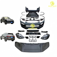 Para Porsche Cayenne 958 11-14 Modificado 15, Conjunto de Parachoques Trasero Original con Luz Trasera para Puerta Trasera