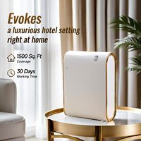 Diffuseur d'arômes intelligent électrique amélioré de 350 ml, sans eau, en plastique, pour usage commercial et domestique, pour huiles essentielles