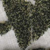 Housse de coussin tuftée bohème de Noël 45x45cm, taie d'oreiller décorative avec fermeture éclair pour la décoration de Noël à la maison ou à l'hôtel
