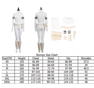 Costume da Cosplay di Padme Amidala per Halloween, Abito da Principessa Jedi DISN-006 - Product Image 4