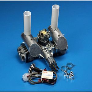 Motor de Gasolina DLE DLE120 con Escape Trasero de 120 CC para Avión RC, 12 HP/7500 RPM - Product Image 2