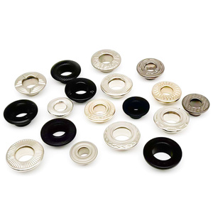 Customizable Brass Metal <strong>Eyelets</strong> Various Styles for Bags and Clothing with Plating Technics Customizable Size and Logo - Product Image 2