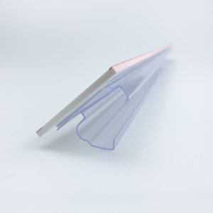 Hookei Étiquette adhésive transparente personnalisée pour présentoir, en PVC léger, pour supermarché et commerce de détail - Product Image 6
