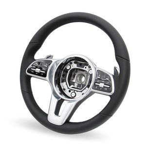 Volant de direction personnalisé pour Mercedes Benz <span class=keywords><strong>AMG</strong></span> W177 W222 C300 <span class=keywords><strong>E55</strong></span> E63 A E C Class - Product Image 4