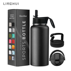 Linhui Portable Custom Logo Personal isierte Trink sport flasche Umwelt freundliche leere einzigartige Wasser flasche für den Sport - Product Image 1