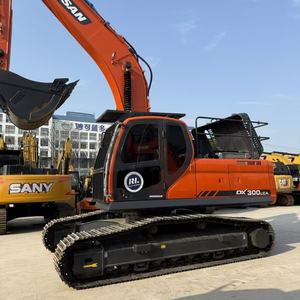 Excavadora de cadenas Doosan DX300 de segunda mano de alta calidad con motor y pocas horas de trabajo - Product Image 3
